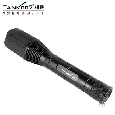 TANK007探客CI03大勻光伸縮調(diào)焦式手電投射、無干擾雜散光