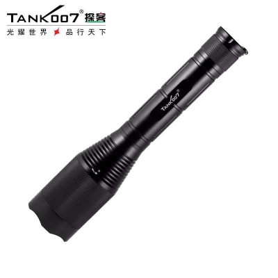 TANK007探客CI03大勻光伸縮調(diào)焦式手電投射、無干擾雜散光