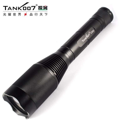 TANK007探客CI03大勻光伸縮調(diào)焦式手電投射、無干擾雜散光