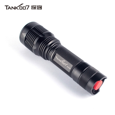 TANK007探客戶外執(zhí)勤，執(zhí)法，巡邏遠(yuǎn)射防水戶外LED超亮手電筒DU126