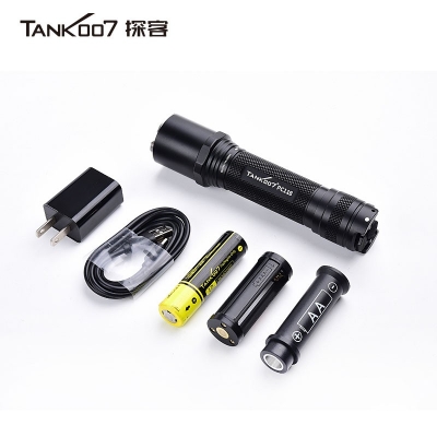 TANK007探客新標(biāo)戰(zhàn)術(shù)型執(zhí)勤直充手電筒PC11B超亮手電