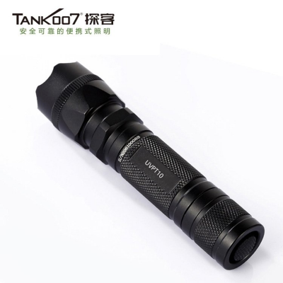 TANK007探客 UV-PT10 395nm紫外線手電筒 找琥珀尋礦紫光手電